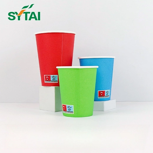 Disposable single wall cups